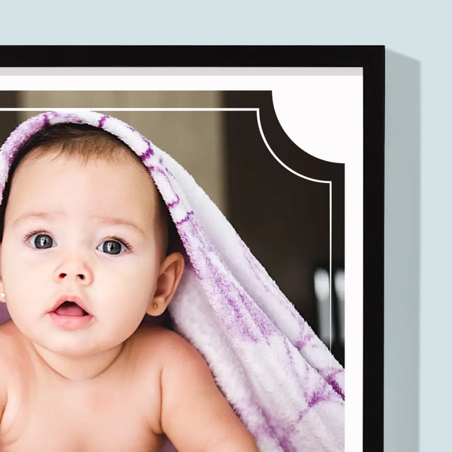 Fotka A Textem: Svatý Křest - Tisk V Rámečku