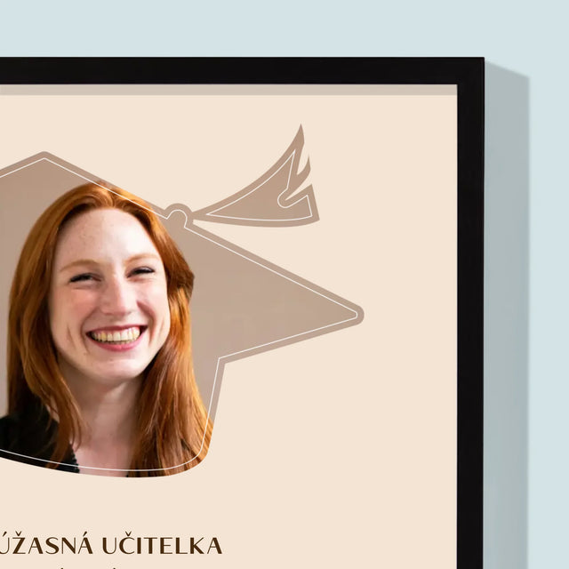 Fotka A Textem: Diplom Pro Učitele - Tisk V Rámečku