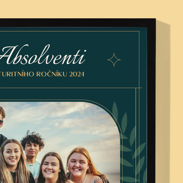 Monogram: Učitel Děkujeme - Tisk V Rámečku