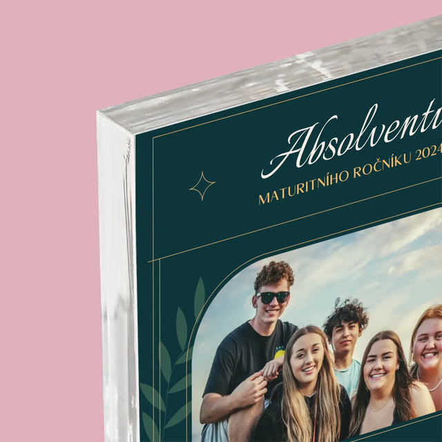 Monogram: Učitel Děkujeme - Akrylový Blok