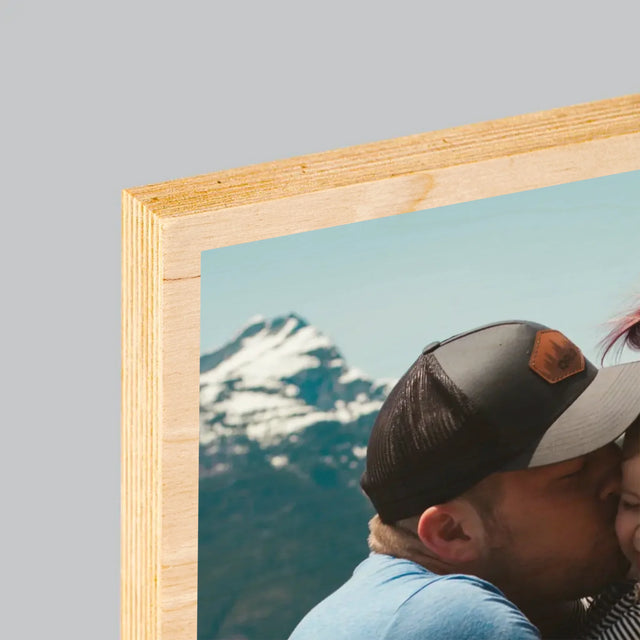 Fotka A Textem: Táta Definice - Tisk Na Dřevo