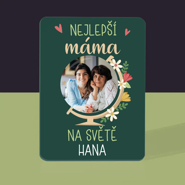 Fotka A Textem: Nejlepší Máma Svět - Hrací Karty