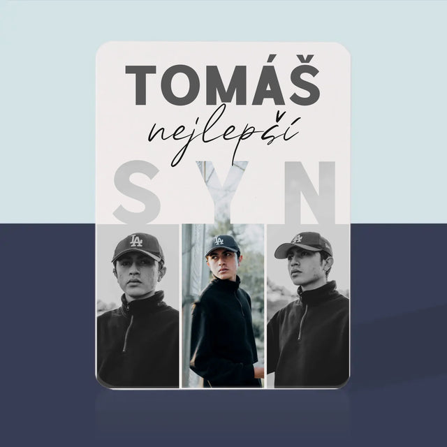 Fotokoláž: Nejlepší Syn - Hrací Karty