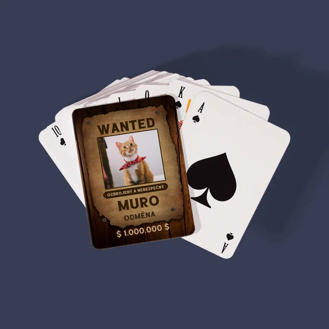 Foto a popis: Nejlepší šéf - Hrací karty | CZ