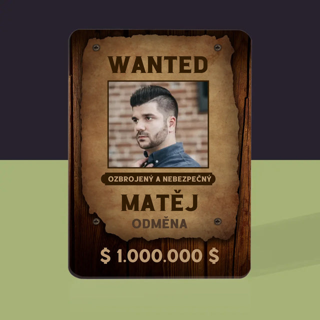 Fotka A Textem: Hledá Se
- Hrací Karty