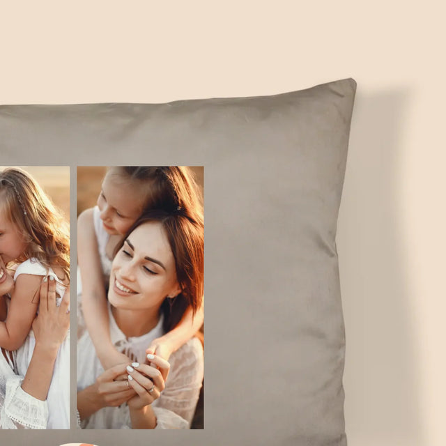 Fotokoláž: M Jako Maminka - Polštář
