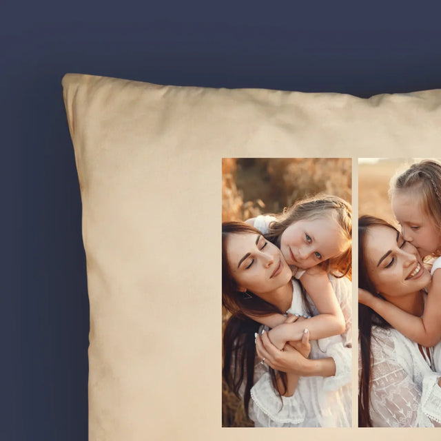 Fotokoláž: M Jako Maminka - Polštář
