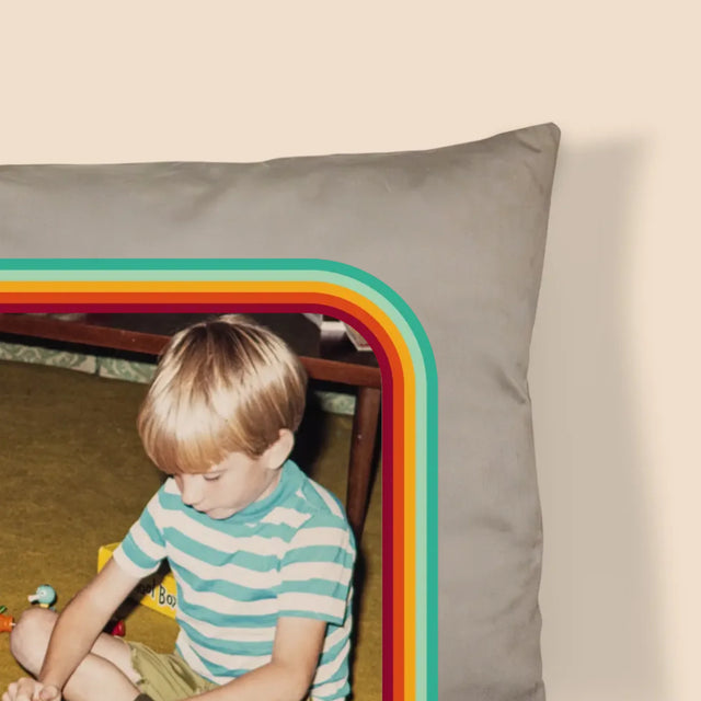 Fotka A Textem: Máme Tě Rádi, Táto - Polštář