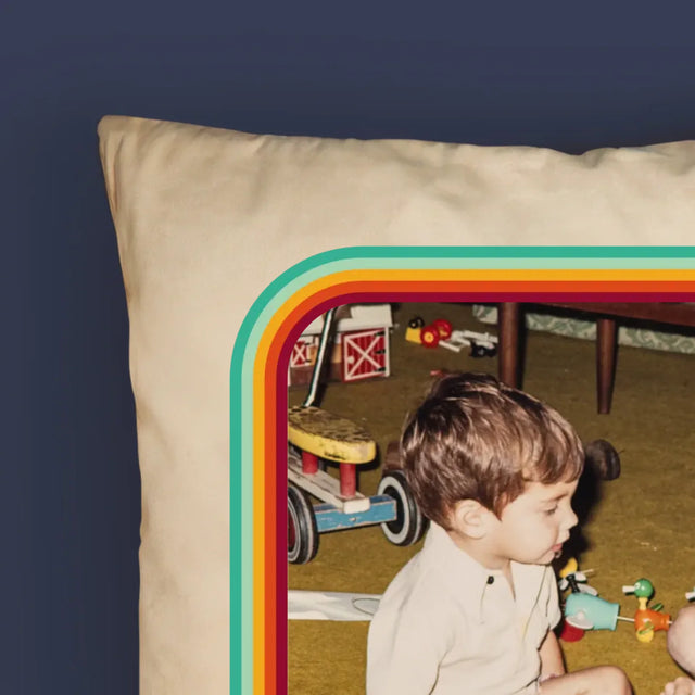 Fotka A Textem: Máme Tě Rádi, Táto - Polštář