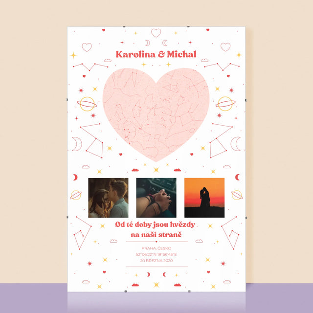 Hvězdná Mapa: Hvězdná Mapa: Náš Okamžik - Plakát