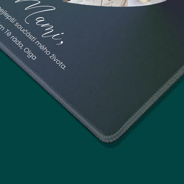 Fotokoláž: Puzzle Srdce Pro Mámu - Podložka Pod Myš