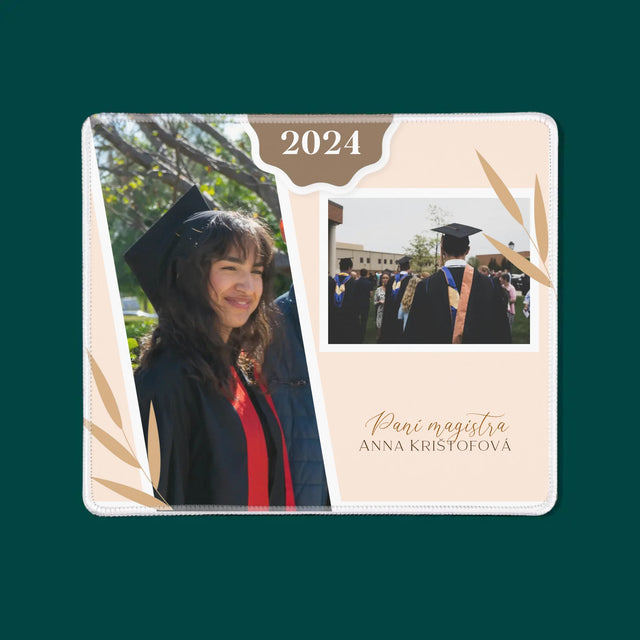 Fotokoláž: Paní Magistra - Podložka Pod Myš