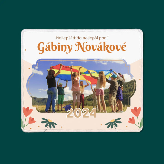 Fotka A Textem: Nejlepší Třída - Podložka Pod Myš