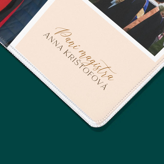 Fotokoláž: Paní Magistra - Podložka Pod Myš