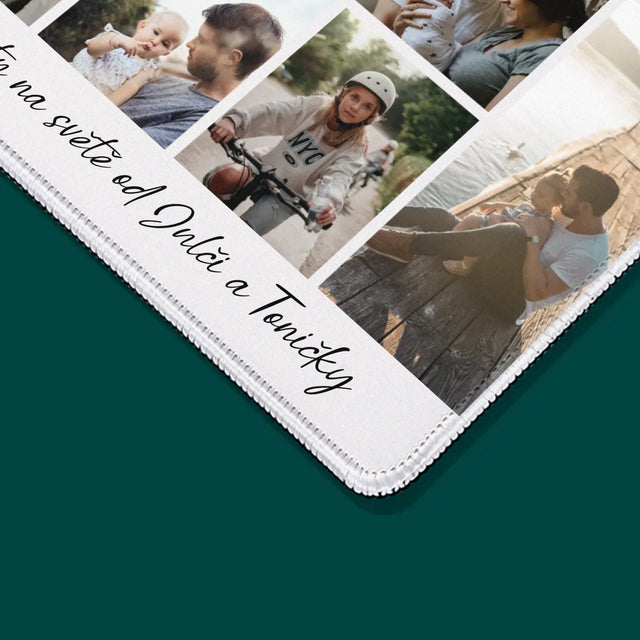 Fotokoláž: Táta Kamarád - Podložka Pod Myš