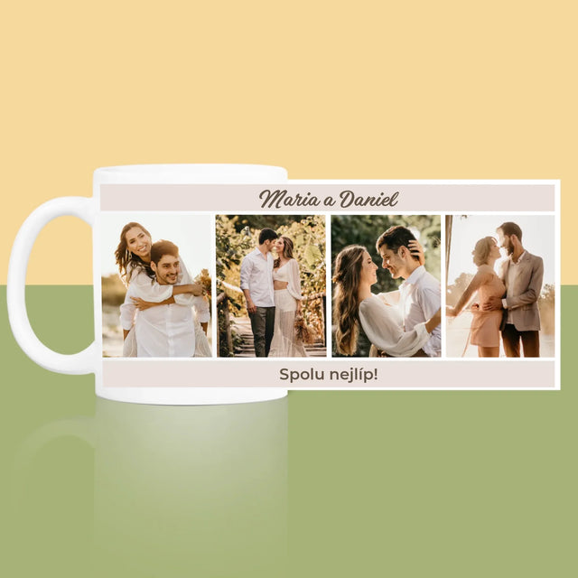 Fotokoláž: Spolu Nejlíp - Hrnek