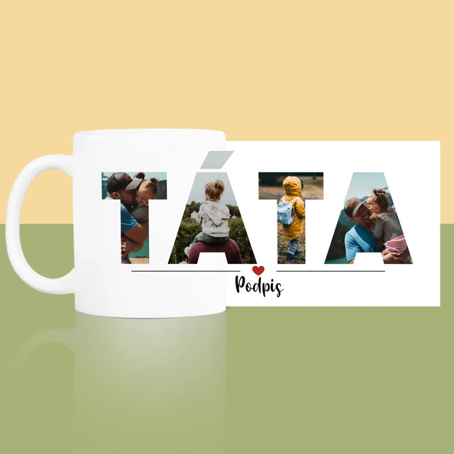 Slovo Z Fotek: Táta Z Tvých Fotek - Hrnek