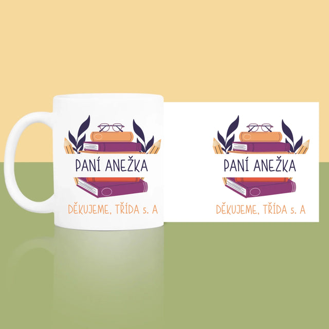 Monogram: Učitel Děkujeme - Hrnek