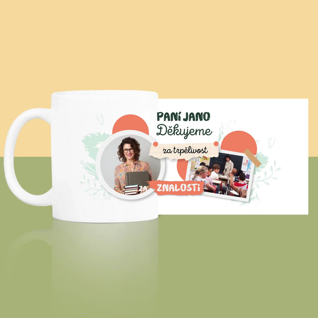 Fotokoláž: Děkujeme Za Znalosti - Hrnek