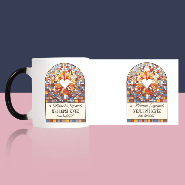 Jméno A Nápis: Nejlepší Kněz Na Světě - Hrnek