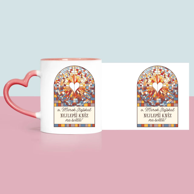 Jméno A Nápis: Nejlepší Kněz Na Světě - Hrnek