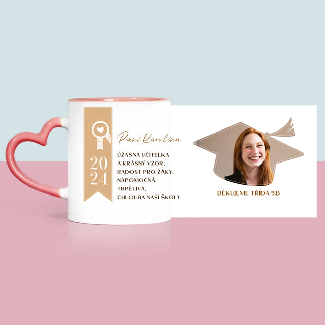Fotka A Textem: Diplom Pro Učitele - Hrnek
