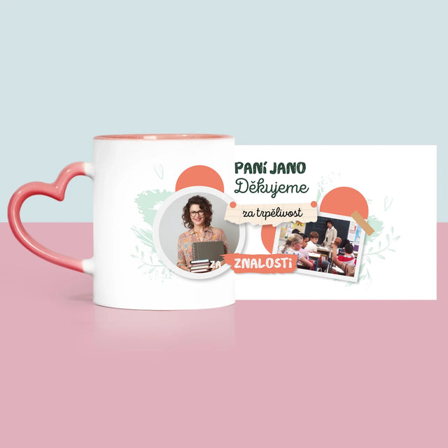 Fotokoláž: Děkujeme Za Znalosti - Hrnek