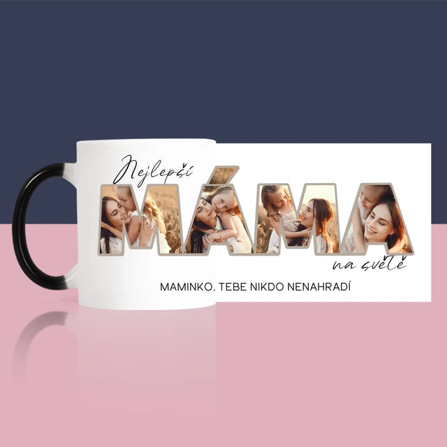 Slovo Z Fotek: Nejlepší Máma Na Světě Fotografie - Hrnek