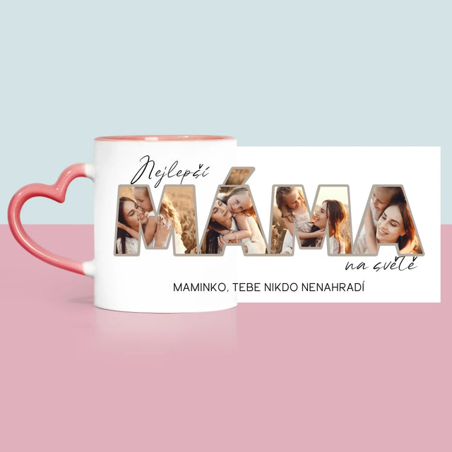 Slovo Z Fotek: Nejlepší Máma Na Světě Fotografie - Hrnek