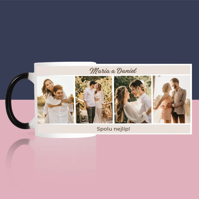 Fotokoláž: Spolu Nejlíp - Hrnek