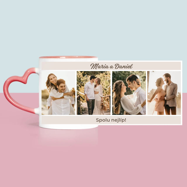 Fotokoláž: Spolu Nejlíp - Hrnek