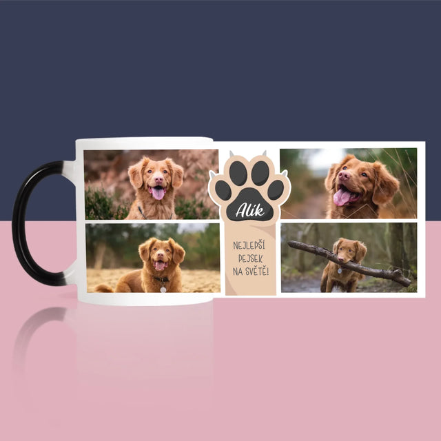 Fotokoláž: Nejlepší Pejsek - Hrnek