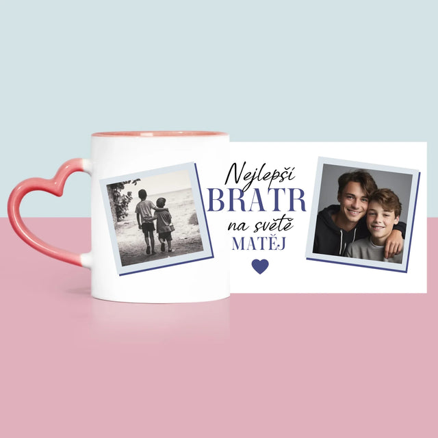 Fotokoláž: Nejlepší Bratr Na Světě - Hrnek