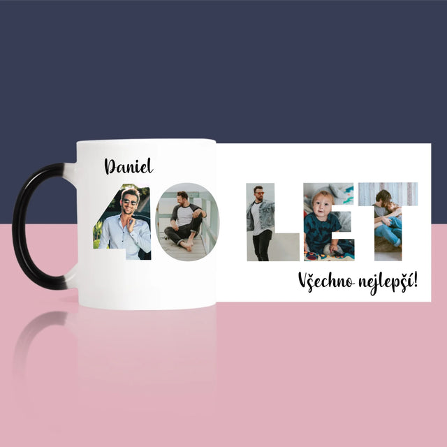 Slovo Z Fotek: 40 Let Z Tvých Fotek - Hrnek