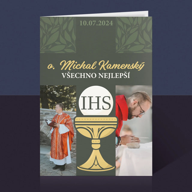 Fotokoláž: Všechno Nejlepší Kříž - Přání