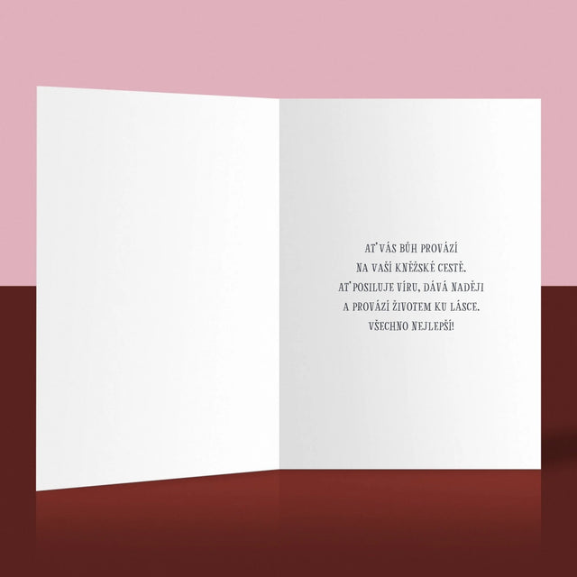 Jméno A Nápis: Nejlepší Kněz Na Světě - Přání