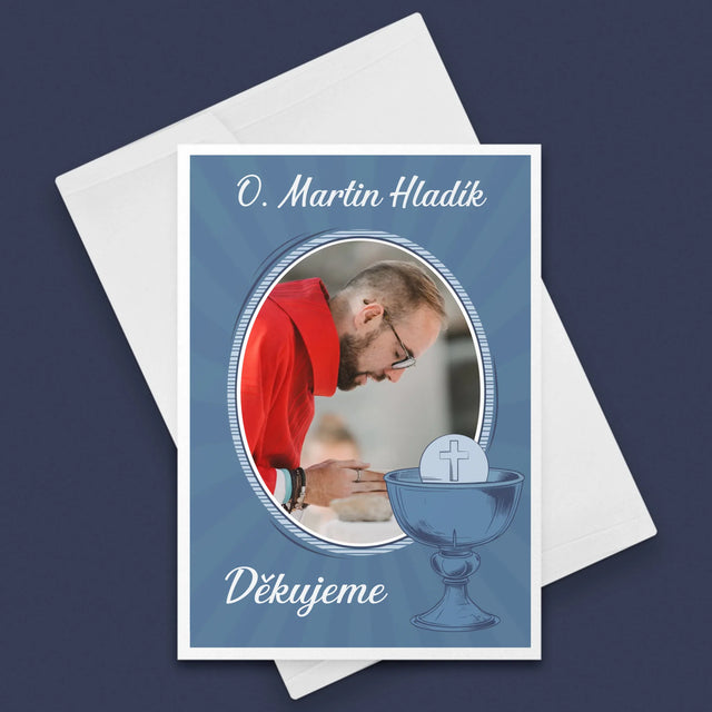 Jméno A Nápis: Kněz Děkujeme - Přání