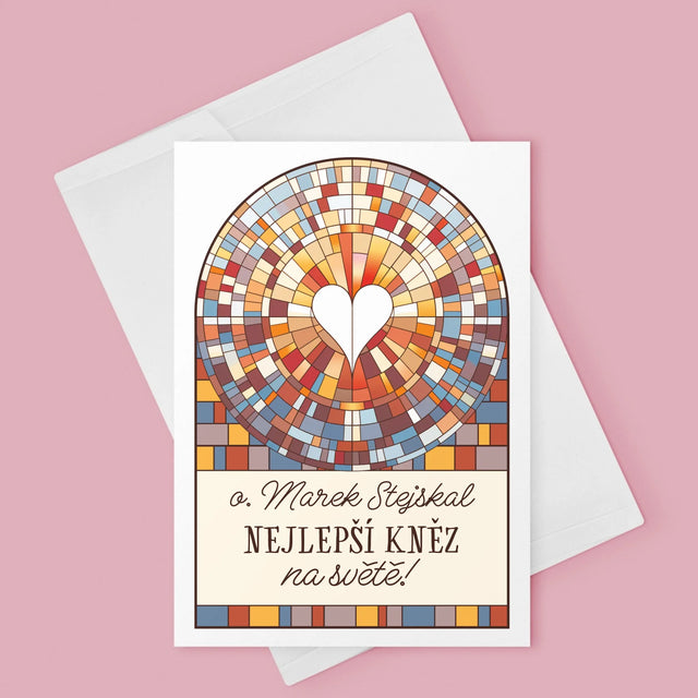 Jméno A Nápis: Nejlepší Kněz Na Světě - Přání