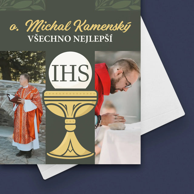 Fotokoláž: Všechno Nejlepší Kříž - Přání