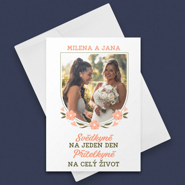 Fotka A Textem: Svědkyně Na Jeden Den - Přání