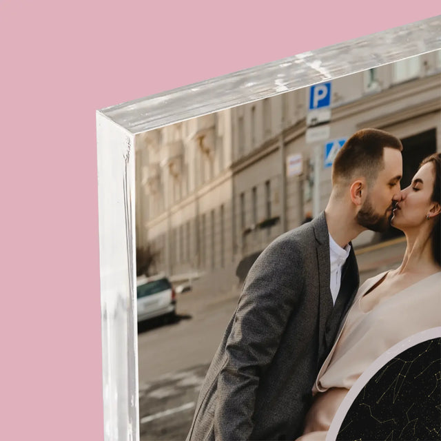 Hvězdná Mapa: Hvězdy Svítí Pro Nás - Akrylový Blok