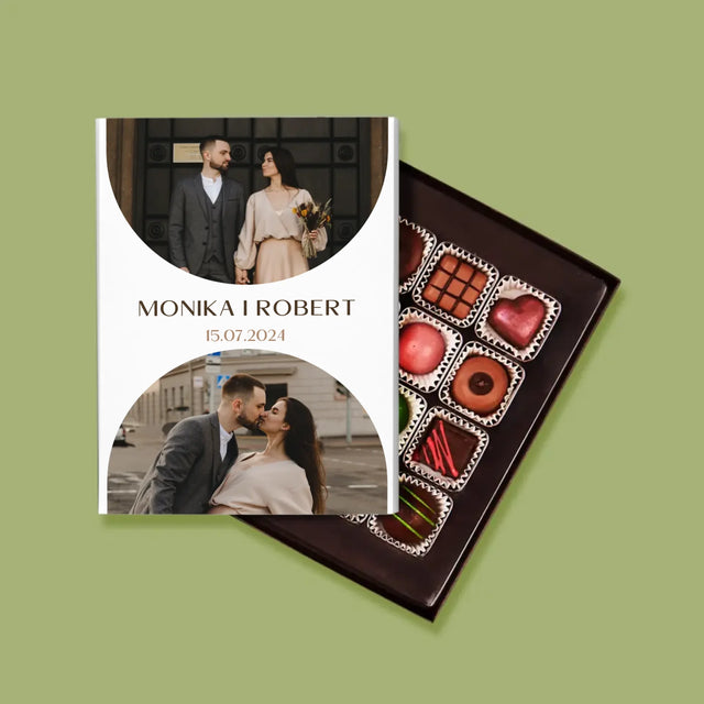 Fotokoláž: V Den Svatby - Pralinky