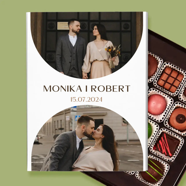 Fotokoláž: V Den Svatby - Pralinky