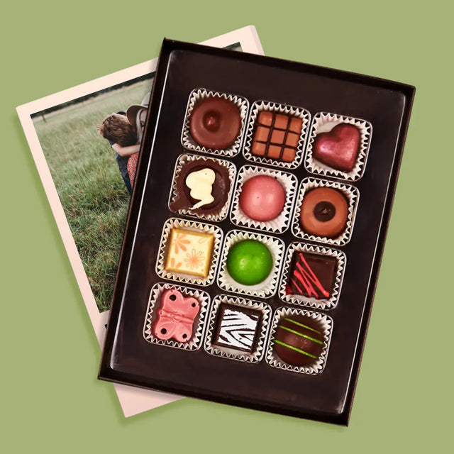 Fotka A Textem: Milujeme Tě, Mami - Pralinky