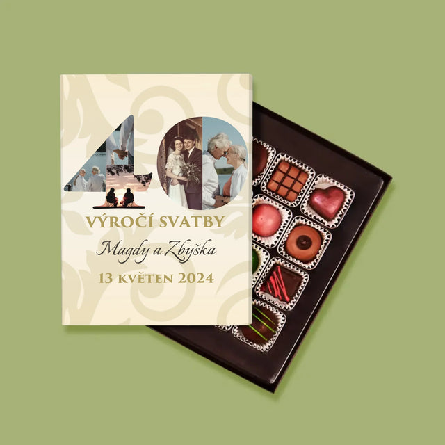 Slovo Z Fotek: 40. Výročí Svatby - Pralinky