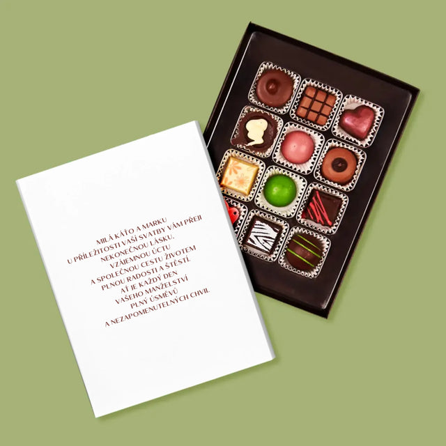 Fotokoláž: V Den Svatby - Pralinky