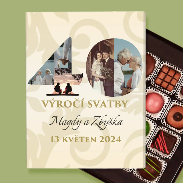 Slovo Z Fotek: 40. Výročí Svatby - Pralinky