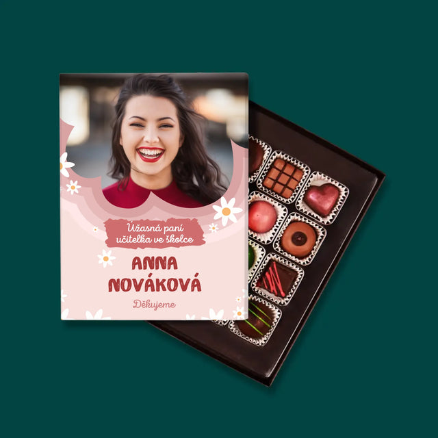 Fotka A Textem: Úžasná Paní Učitelka Ve Školce - Pralinky