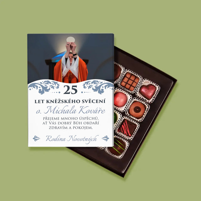 Fotka A Textem: Jubileum Kněžského Svěcení - Pralinky