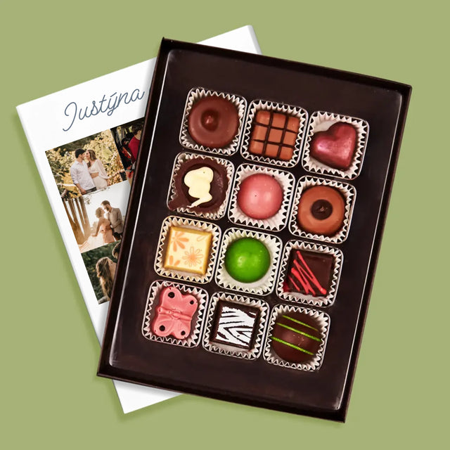 Fotokoláž: 5. Výročí - Pralinky